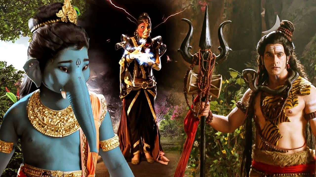Maha Epiosode: बाल गणेश जी को इस राक्षसी ने पिलाया जहरीला दूध | Mata Ki Shakti | #serial #drama