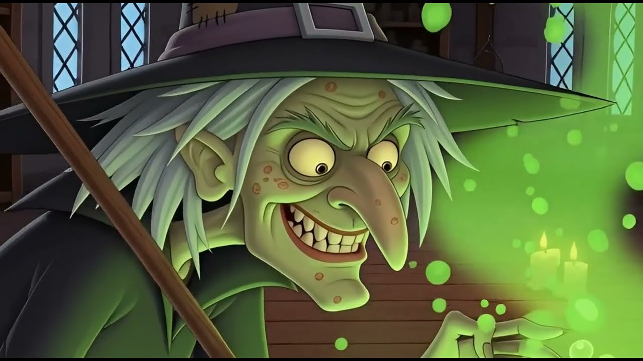 Witch Brews a Youth Potion (with Unlucky Helpers)