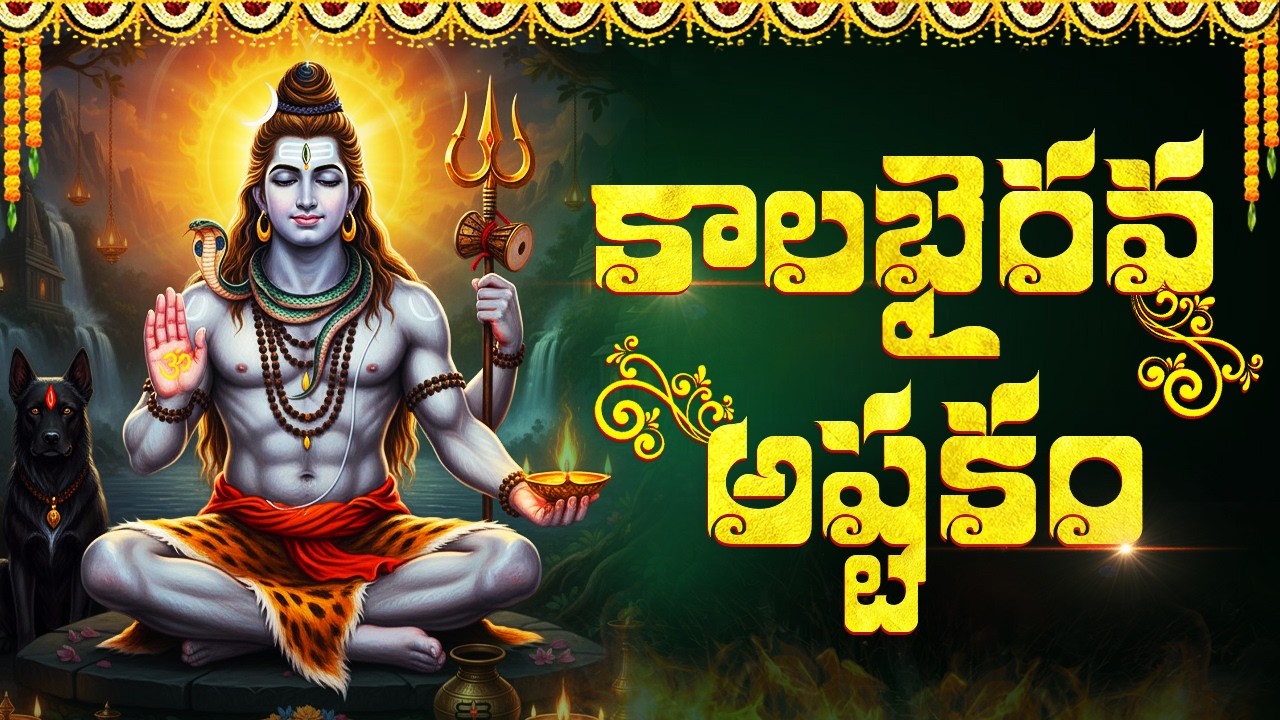 KALABHAIRAVA ASHTAKAM With Telugu Lyrics | Lord Shiva Powerful Song | కాలభైరవాష్టకం