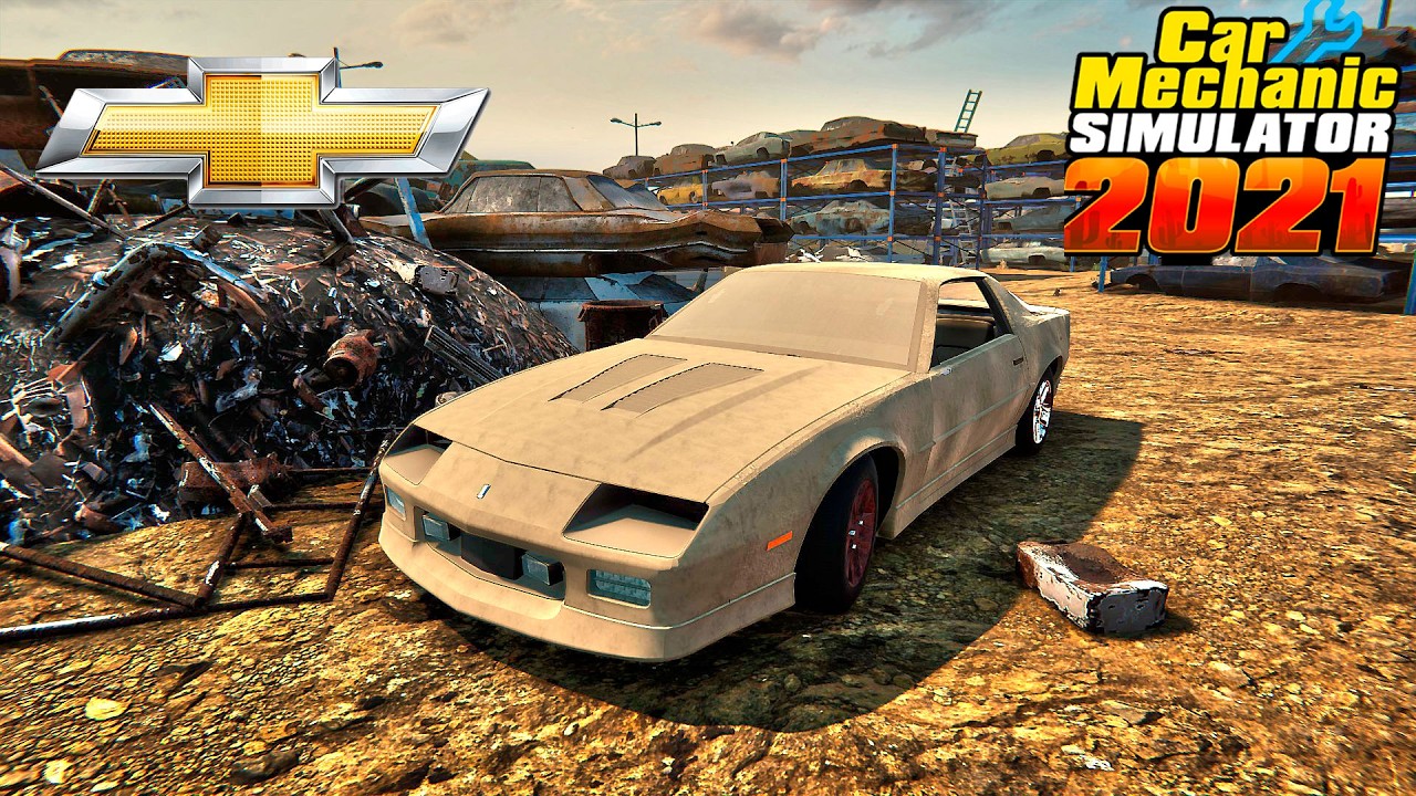 I found a Chevrolet Camaro IROC-Z in a junkyard and restored it