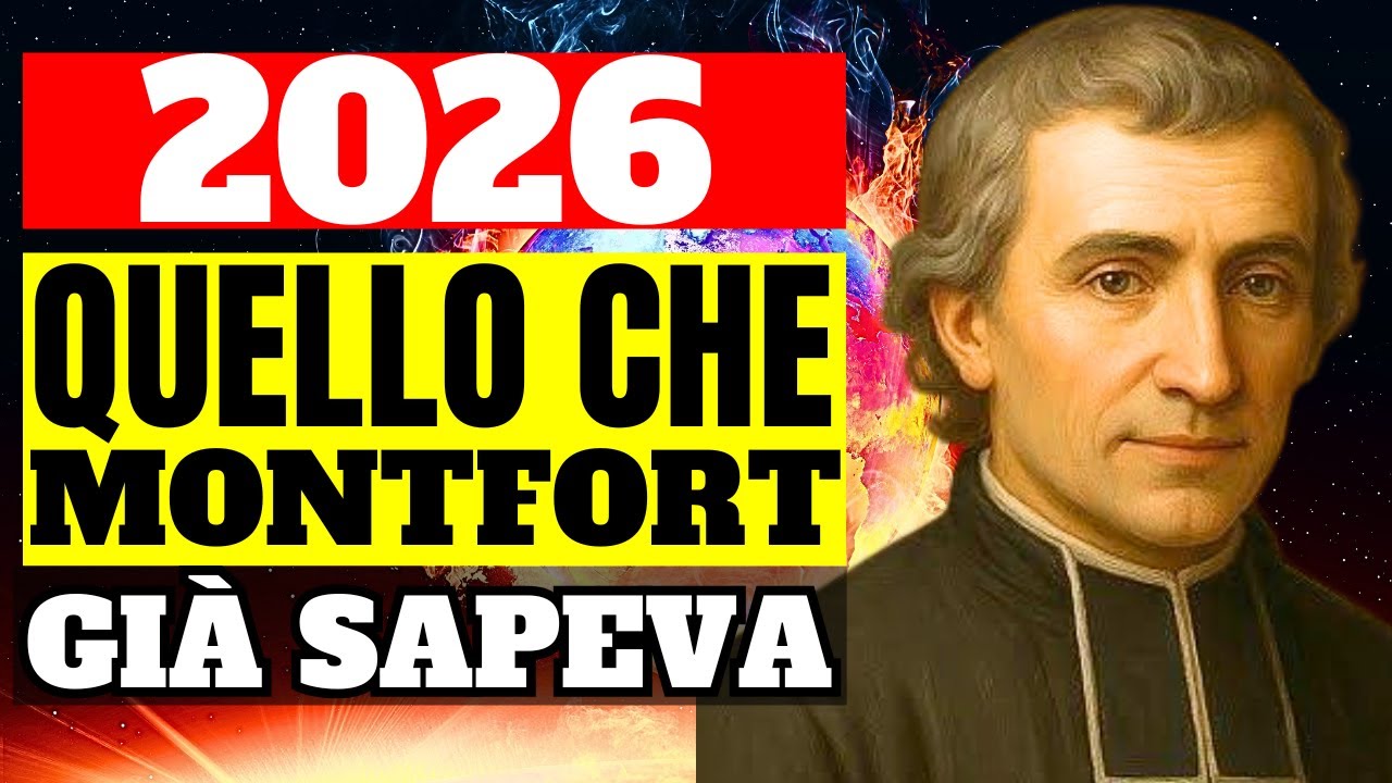 San Luigi Maria Grignion de Montfort : Profezia sulla FINE DEI TEMPI Si Compie Ora - TU ne fai parte