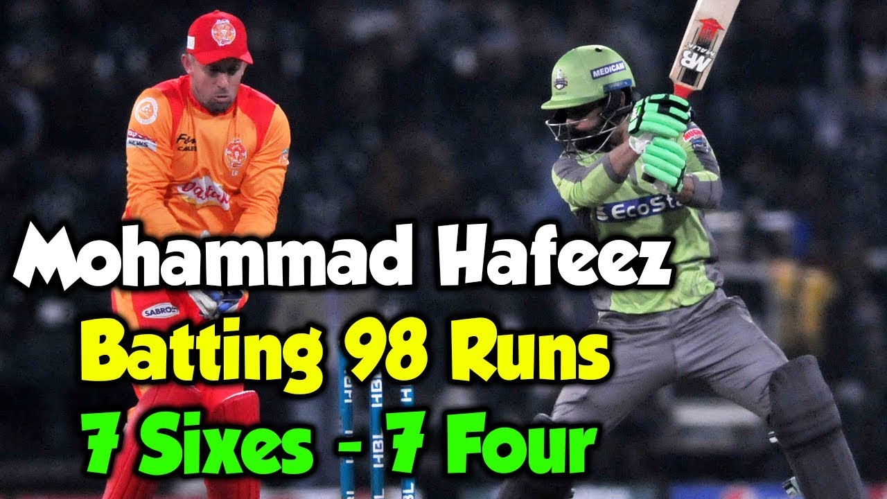 Mohammad Hafeez Batting 98 Runs | HBL PSL 2020|MB2