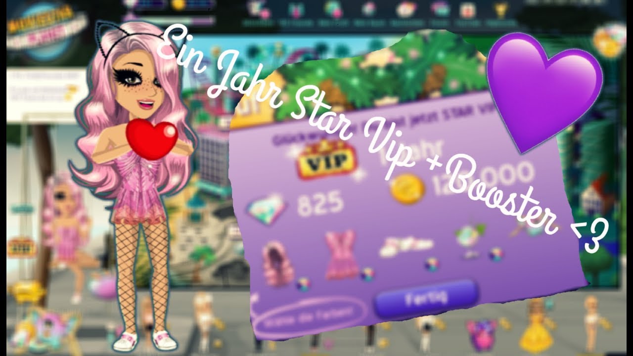 EIN JAHR STAR VIP + BOOSTER 8 LVL UP!!! O-O -FluffyPancake MSP