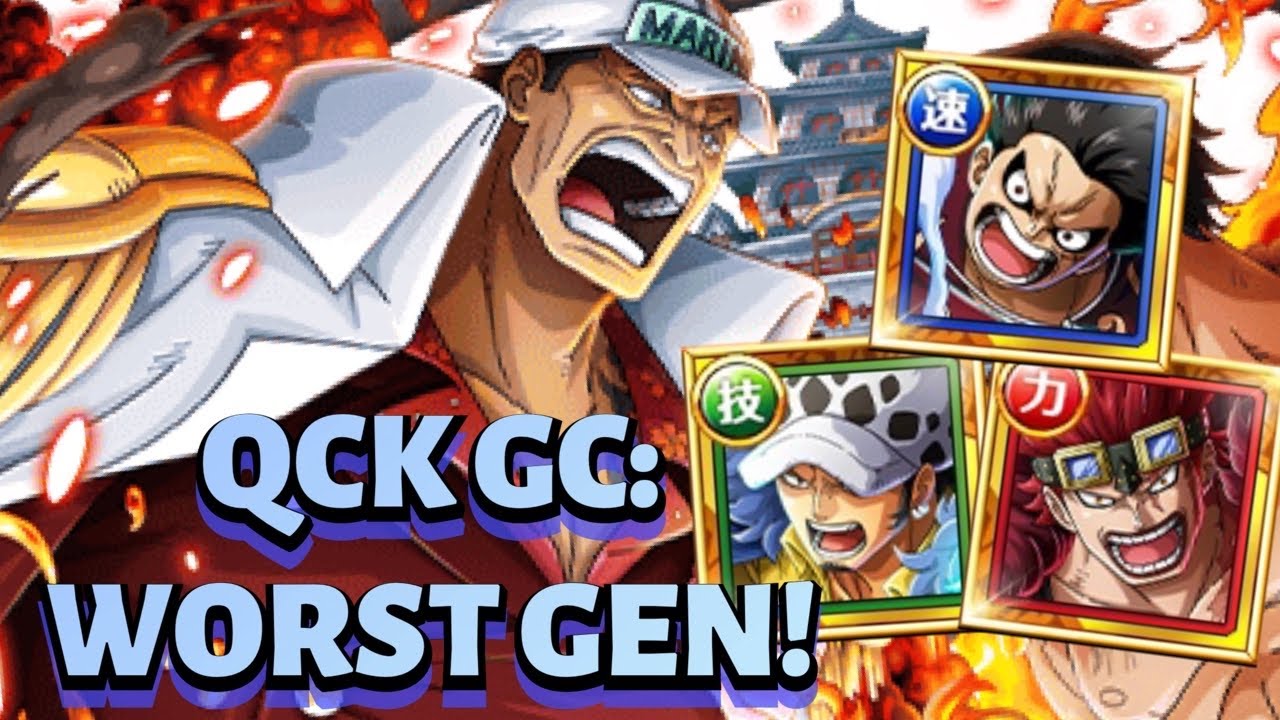 [OPTC] BURN THE WORLD! AKAINU MELTS GARP CHALLENGE: WORST GENERATION! 2 Teams with 11* EVENT!