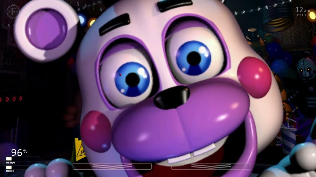 UCN yeni ofis ama çok kötü geçti ama foxy'nin jump scare'ı güzeldi