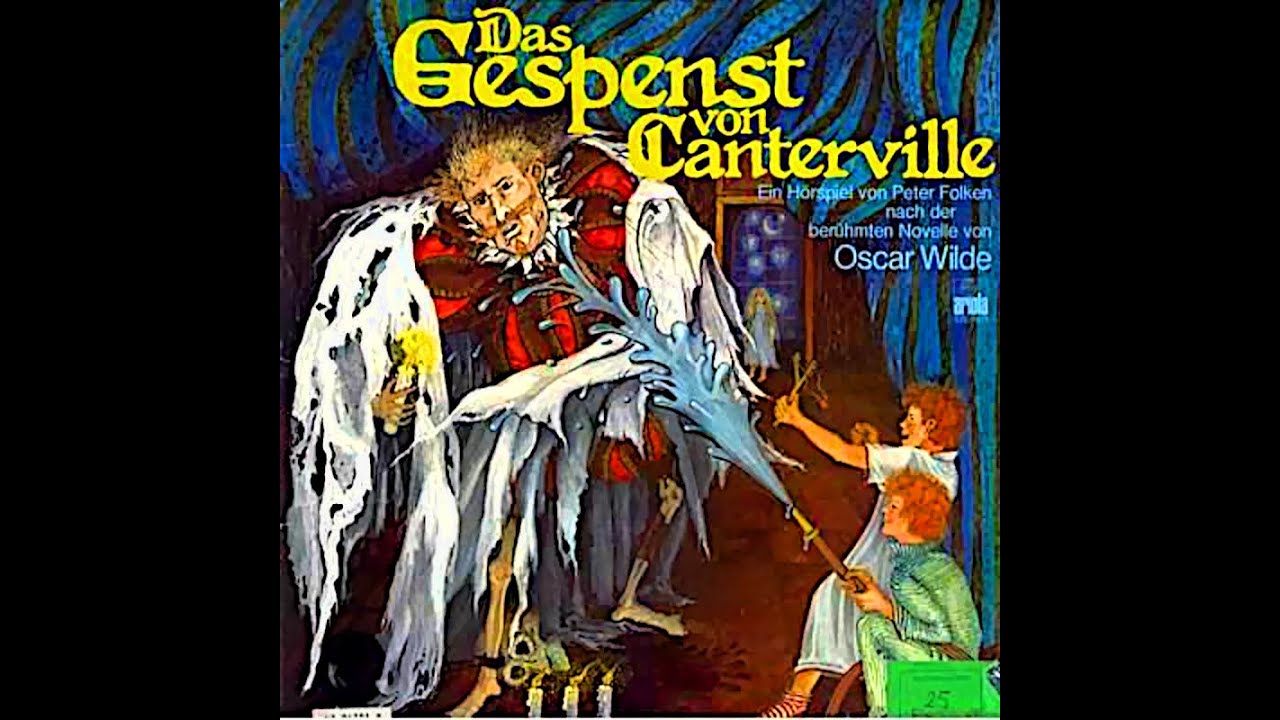 Oscar WILDE: Das Gespenst von Canterville - Hörspiel mit Peter Folken, Gert Tellkampf (Ariola 1977)