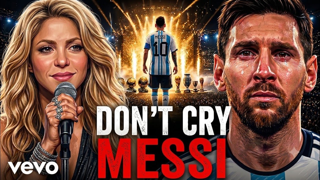Don't Cry Messi 💙 | Emotional Tribute Song After World Cup 2026 | 