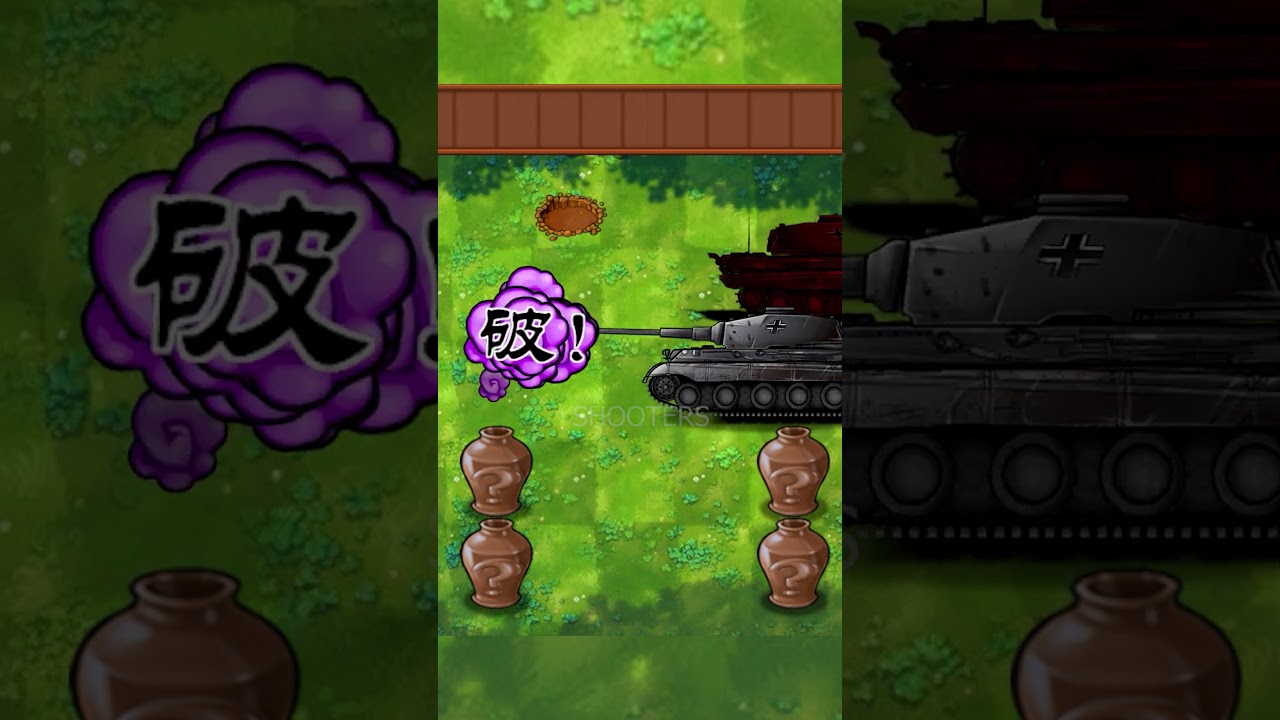 PvZ 1 Fusion 3.2 - Ultimate Plant Vases Vs Tank Zombie Vases- P18 #shorts #pvz #youtubeshorts