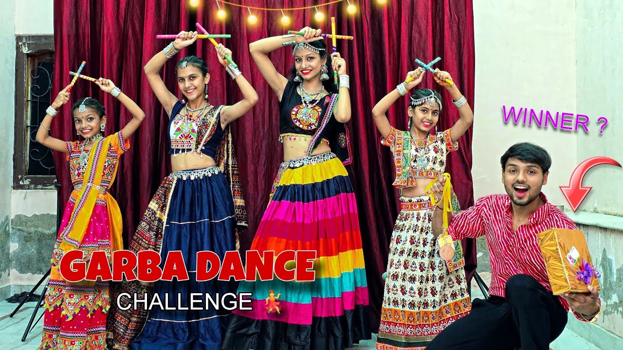 GARBA Dance Challenge 💃  Final Round Competition | Navratri Spacial