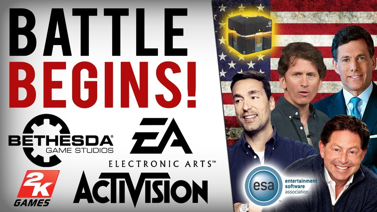 EA, Bethesda & Activision's Lobbyist Group Fighting USA Bill To BAN Loot Boxes & P2W Features...