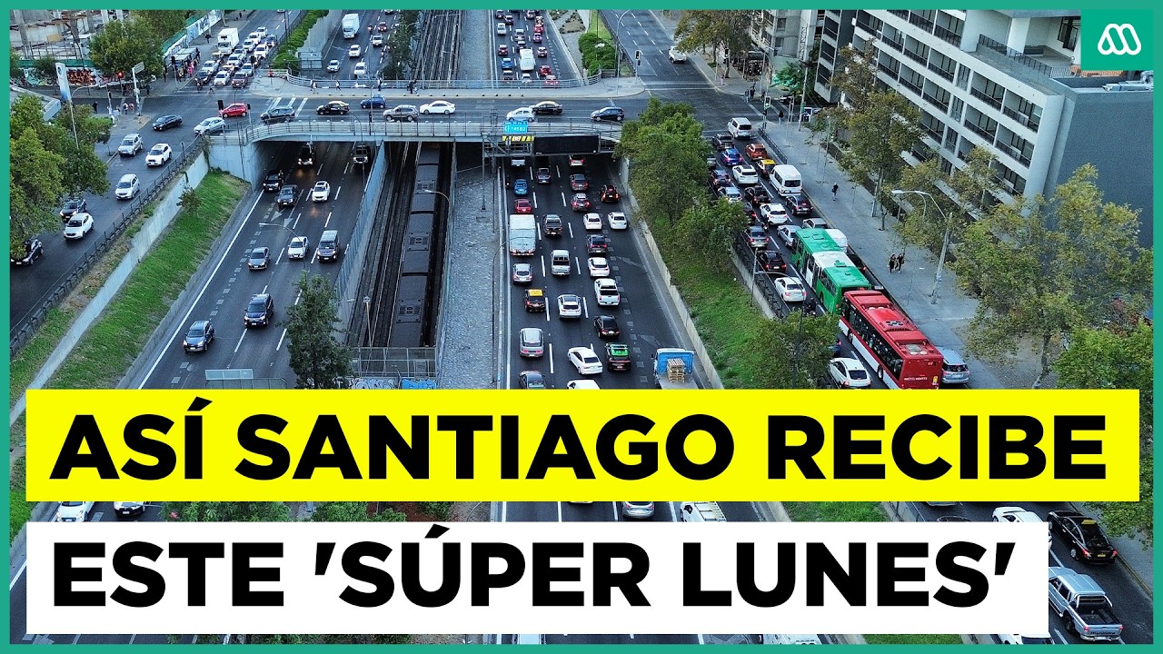 Así Santiago recibe este 'Súper Lunes': aumento de buses RED y de trenes de Metro