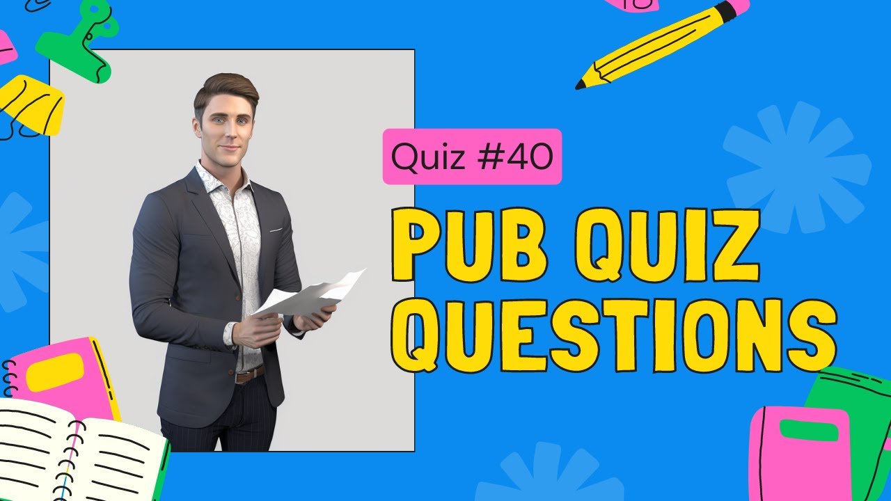 virtual pub quiz | 10 General Knowledge Quiz Questions