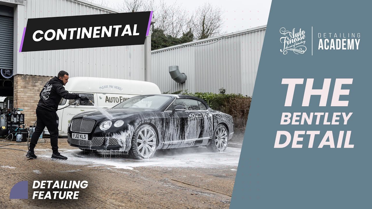Bentley Continental detailing by Auto Finesse
