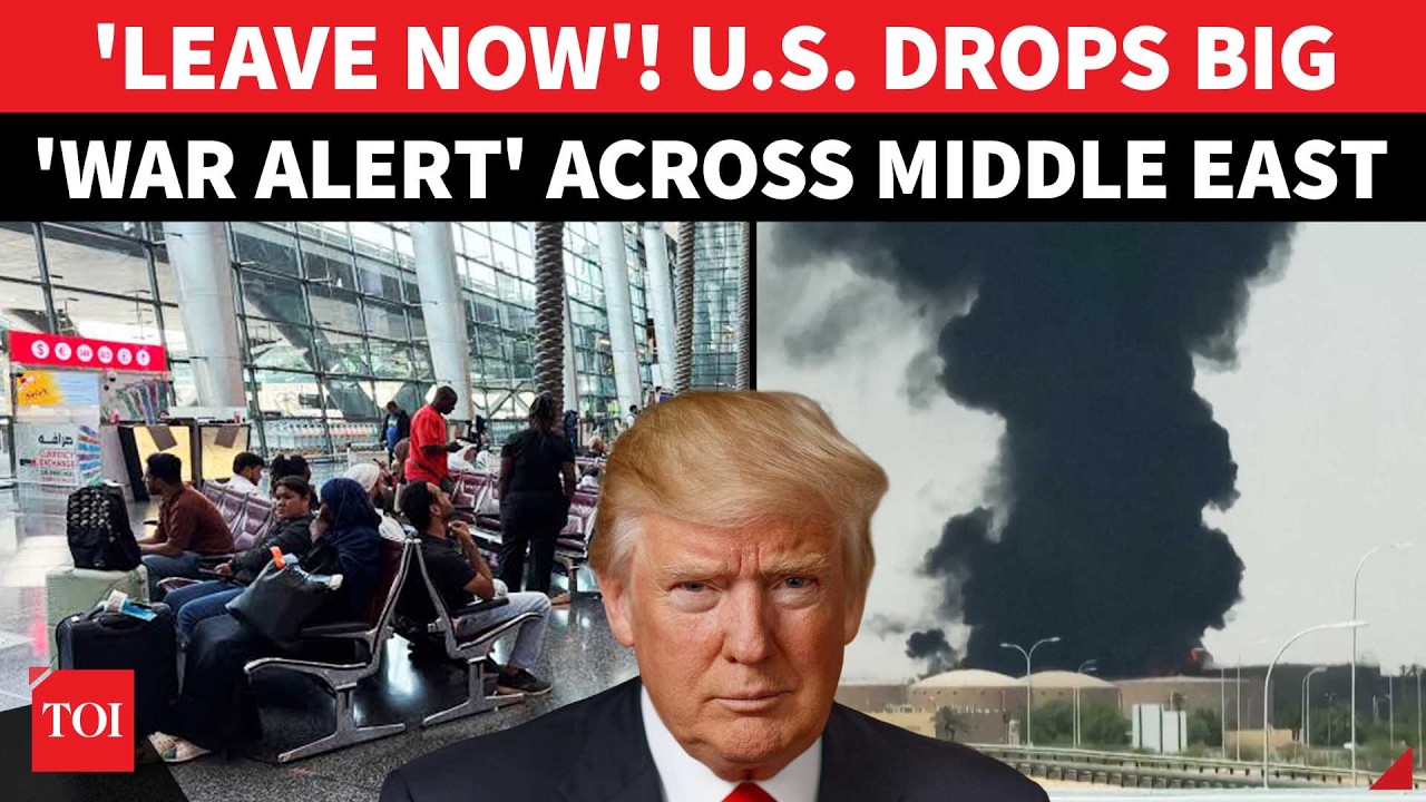 'LEAVE ISRAEL, LEAVE MIDEAST': US Fires &lsquo;WAR ALERT&rsquo; As Fighter Jets Take Off; IRGC In Action