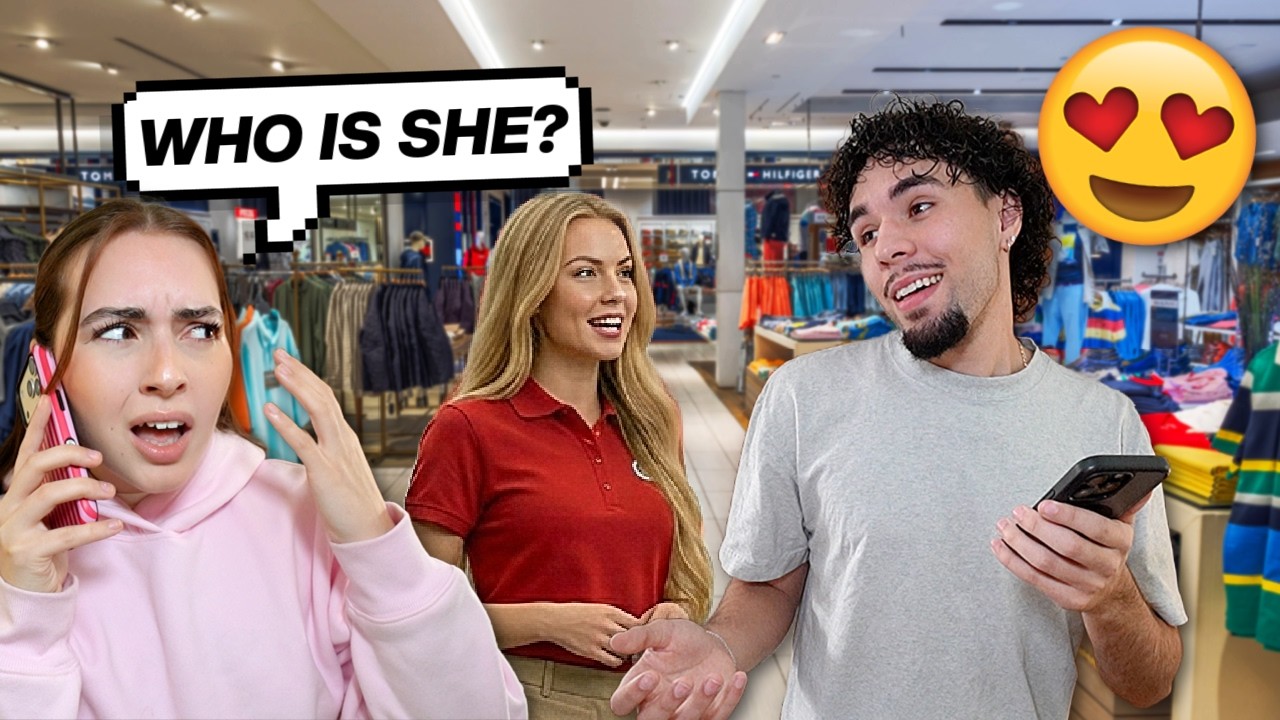 BUTT DIALING My Girlfriend While Flirting With an Employee...
