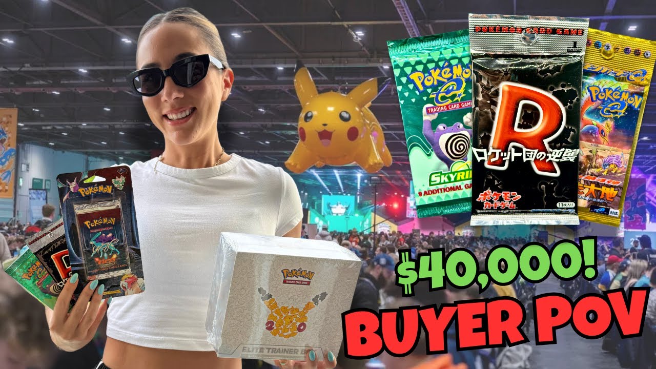 Spending $40,000 On Pokemon Cards in 48 Hours BUYER POV!