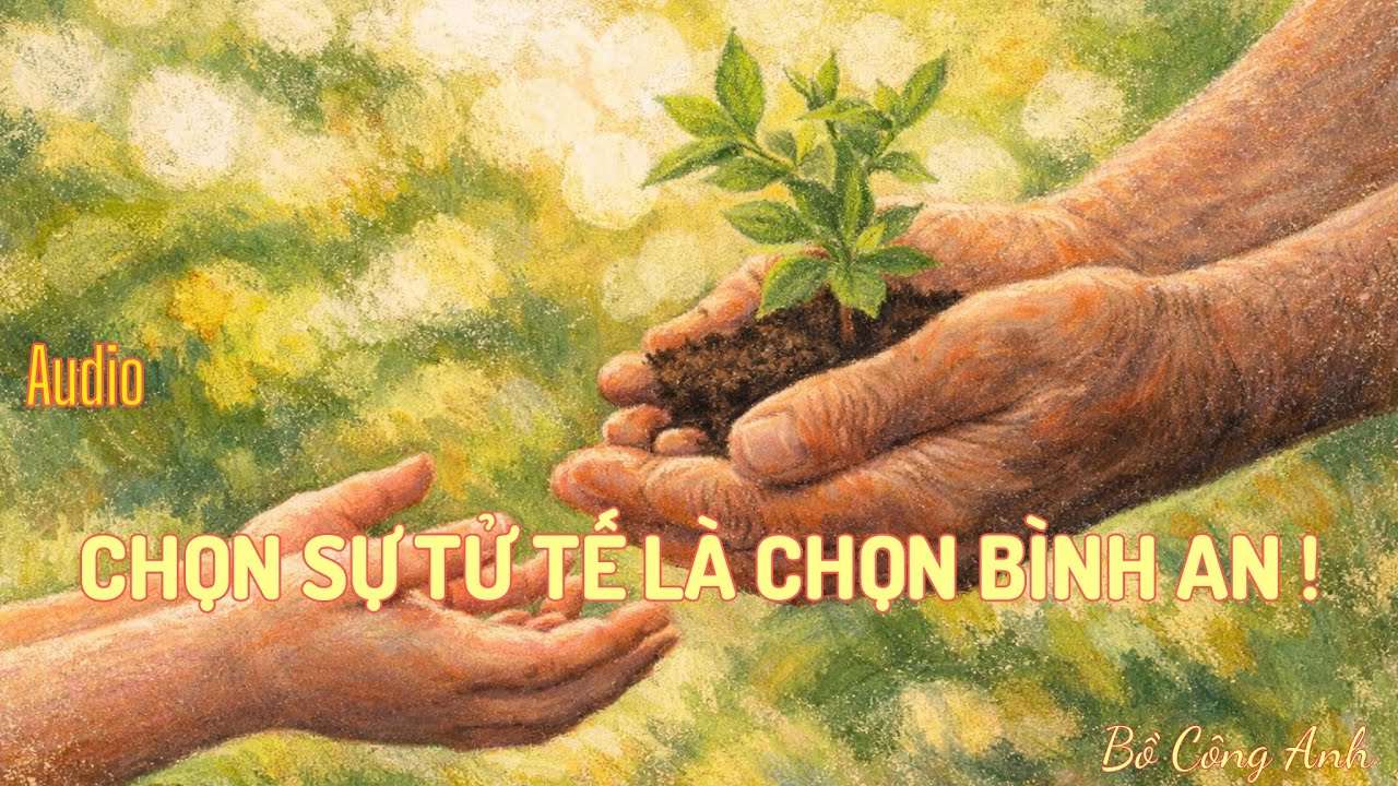 Audio CHỌN SỰ TỬ TẾ LÀ CHỌN BÌNH AN #boconganh #thongdiepchualanh #tamtrangcuocsong #tramcamxuc 