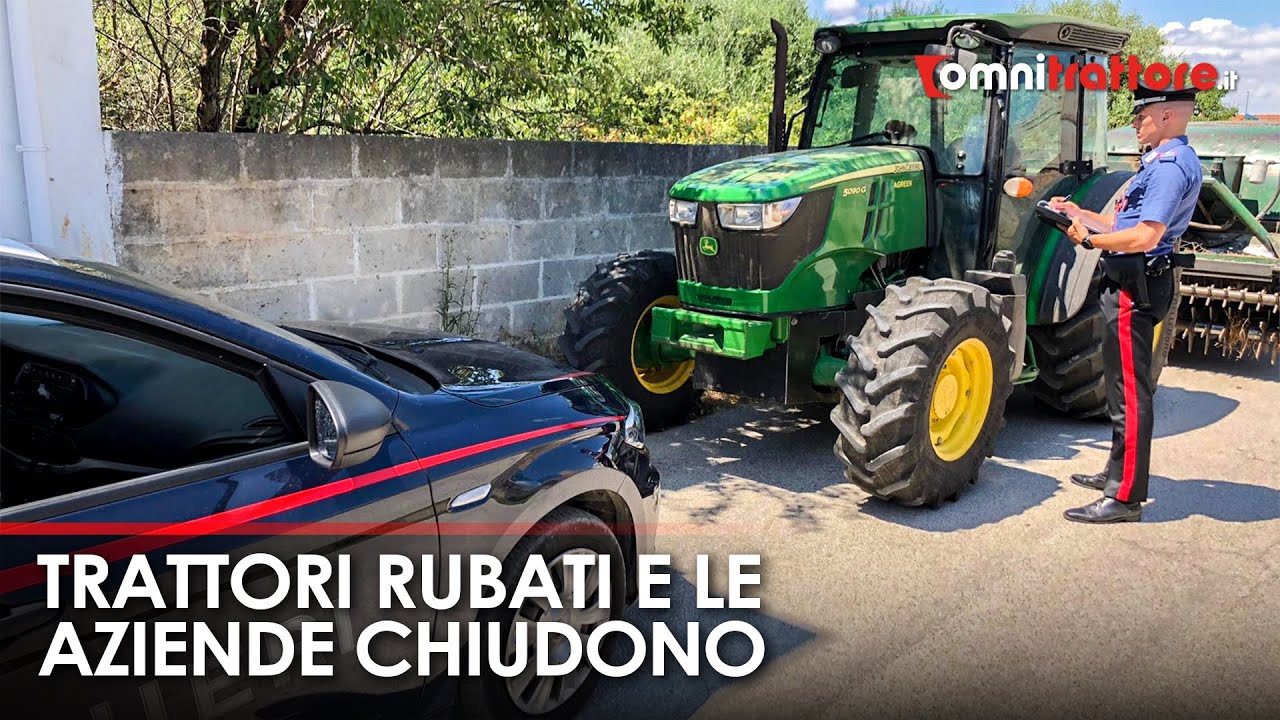 LADRI  di TRATTORI in Italia: Ecco Come Difendersi dai FURTI in aumento