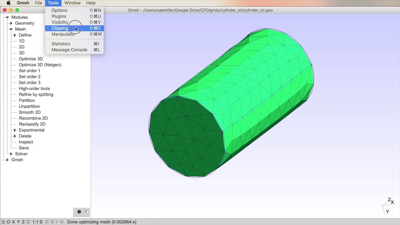 Grid Generation - GMSH - 2 - Importing CAD Files
