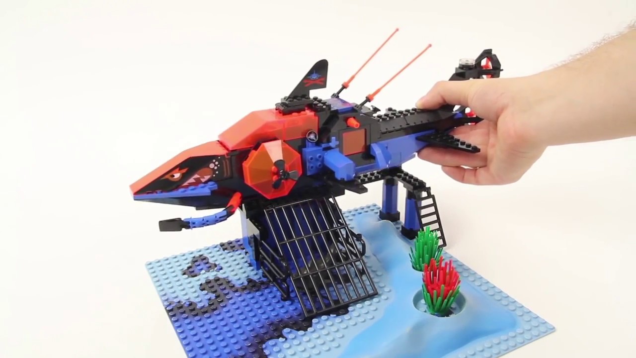 Lego Aquazone 6190 Shark's Crystal Cave   1996   BrickBuilder History