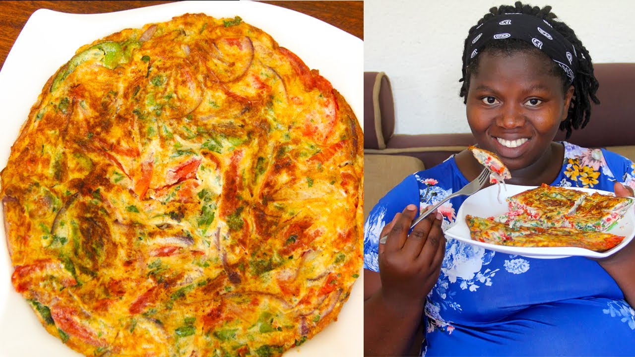 👍UMURETI W'IGITANGAZA 😋// TWIGE GUTEKA UMURETI W'IMBOGA // VEGETABLE OMELETTE RECIPE/ VEGGIE OMELET🥙