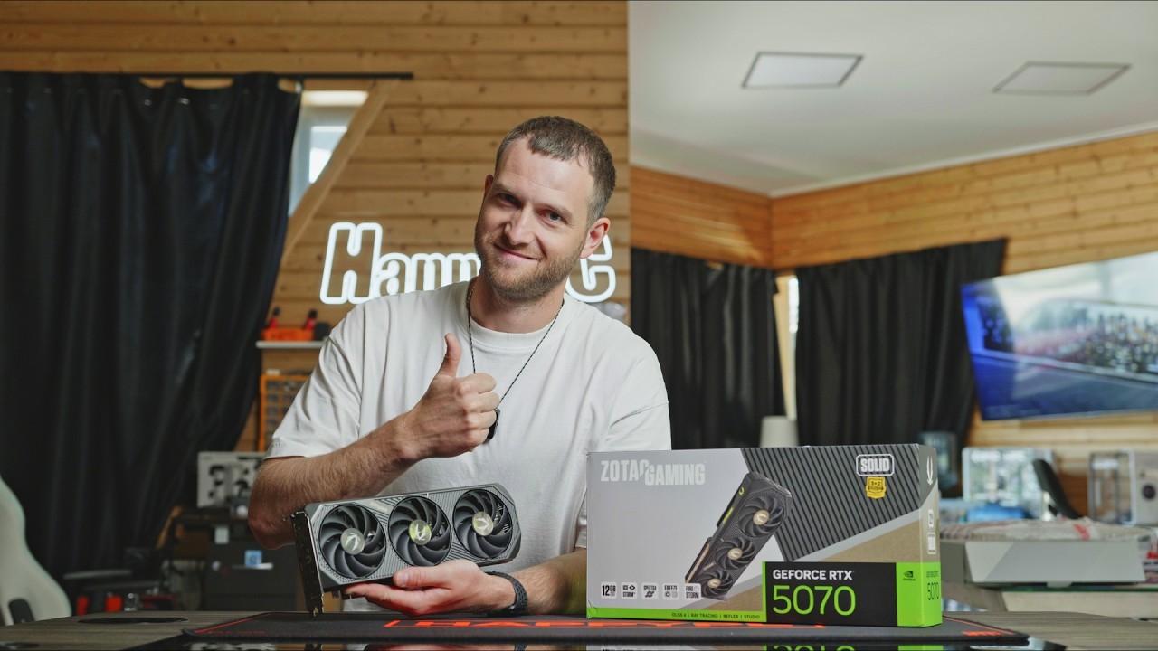 Видеокарата RTX 5070 ZOTAC GAMING за 56000 на WB