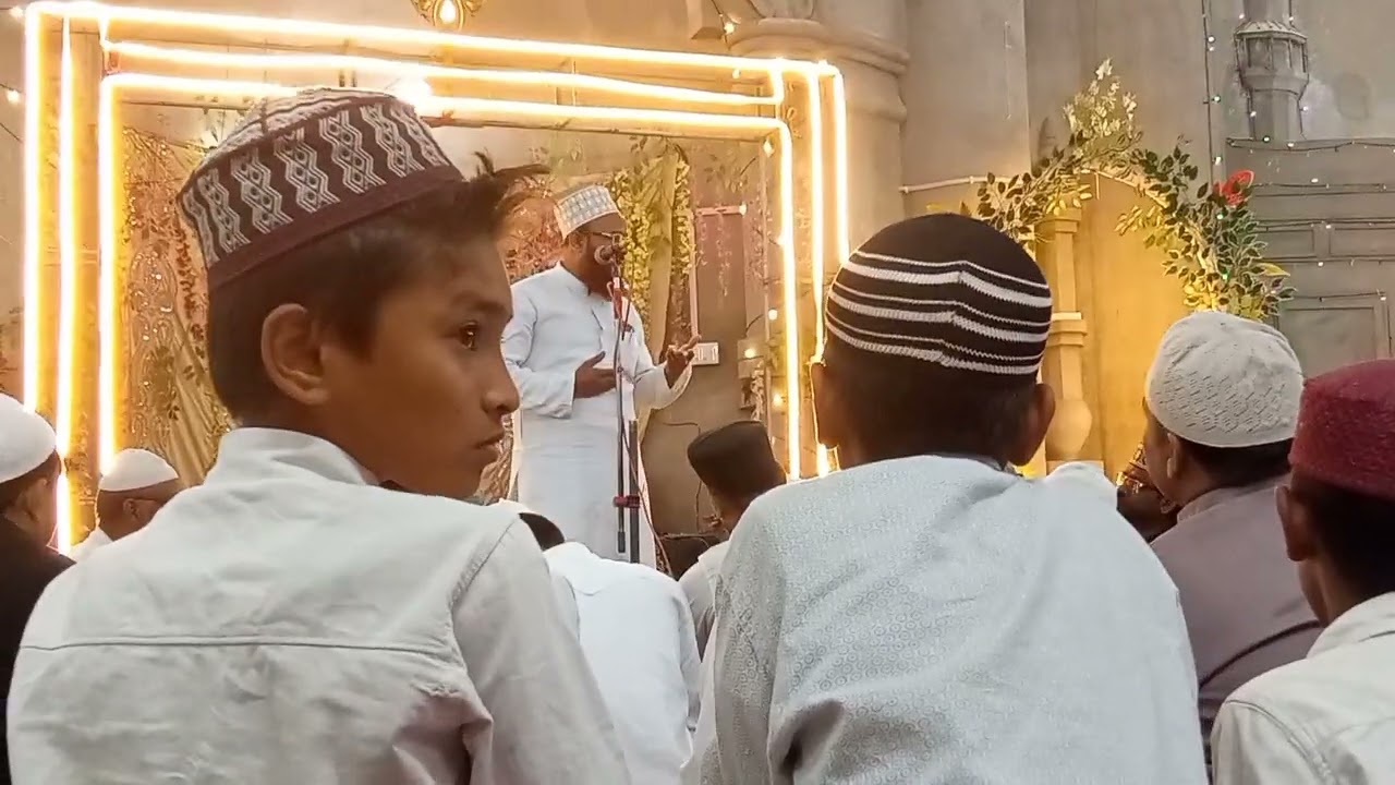 Maulana Rustam Ali Qadri Hafiz ke liye takrir