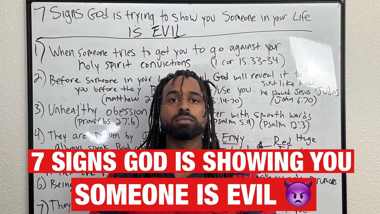 7 Signs God Will Show You Someone Is A Demon