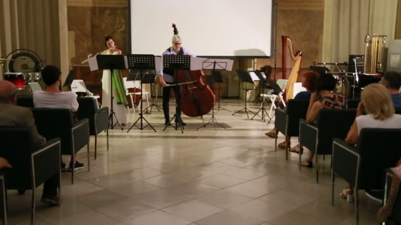 "Quando lei chiama..." brano per Flauto e Contrabbasso di Emanuele Pedrani