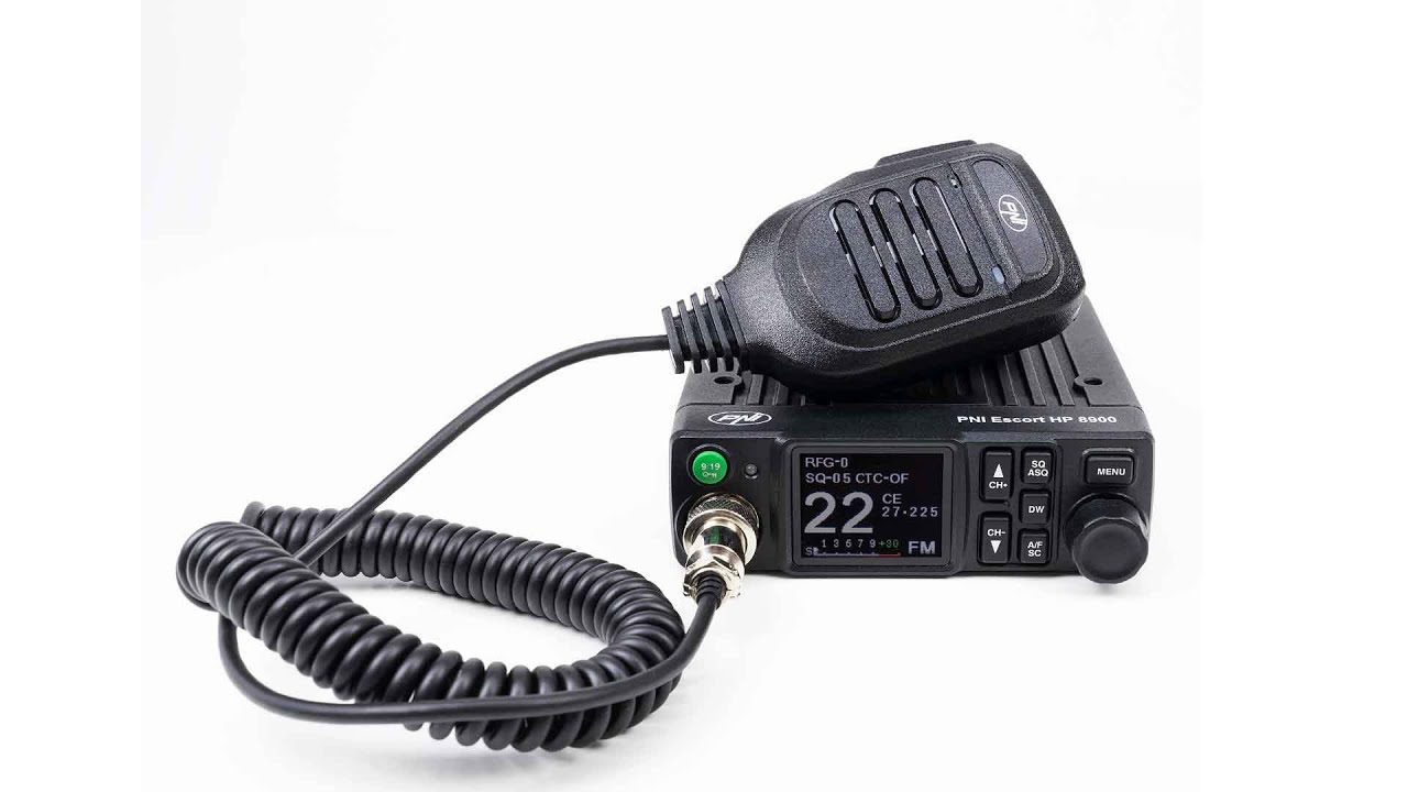 CB Funkgeräte PNI Escort HP 8900 ASQ, 12 V  24 V, HF Verstärkung, CTCSS DCS, Dual Watch DE