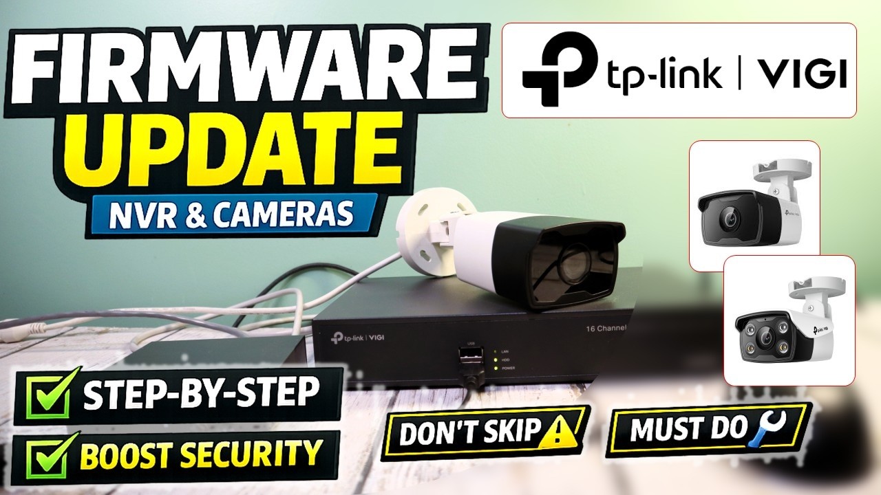 Настройка TP-Link VIGI NVR &ndash; Обновление прошивки для NVR и камер (пошаговое руководство)