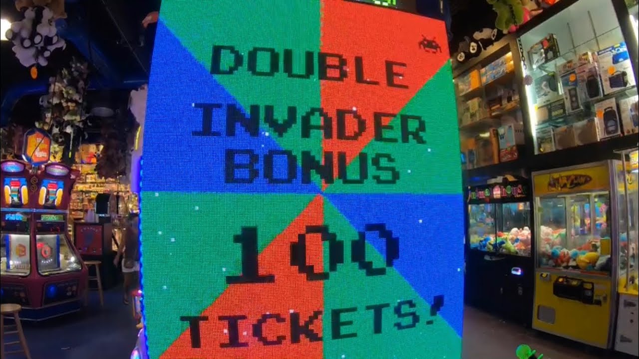 How to win a double jackpot on space invaders frenzy!