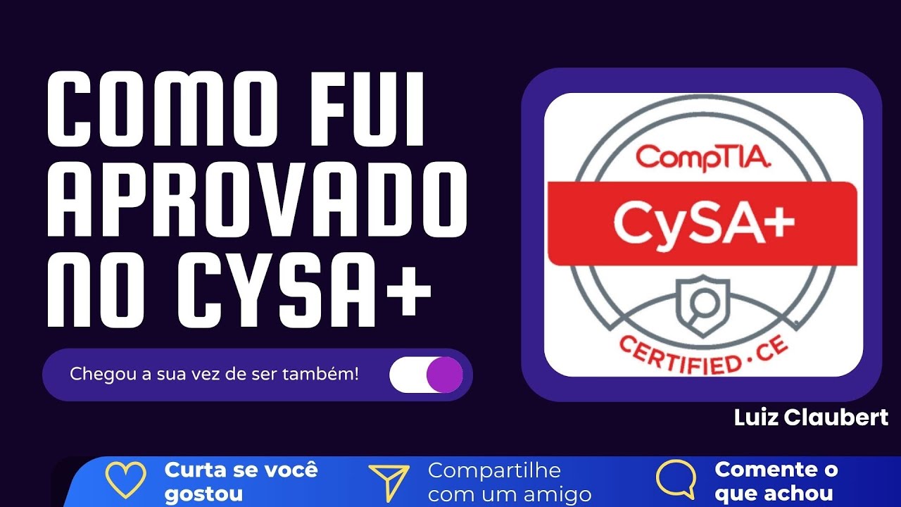 Passei no Cysa+