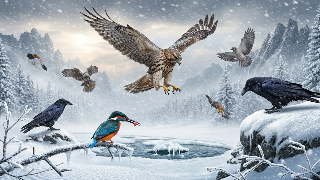 Wild Birds Facing Natures Toughest Daily Challenge