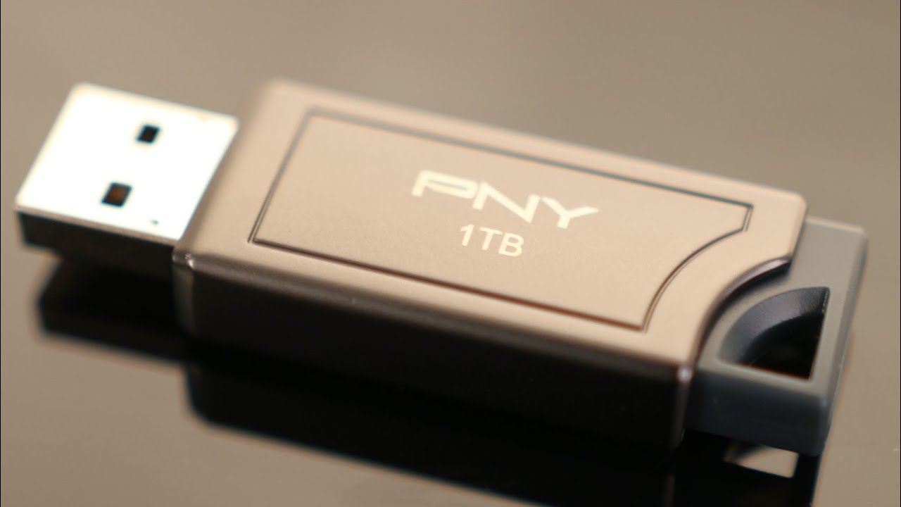 Флеш-накопитель PNY PRO Elite V2 USB 3.2 Gen 2, 1 ТБ, 600 МБ/с, цвет &laquo;пушечный металлик&raquo;