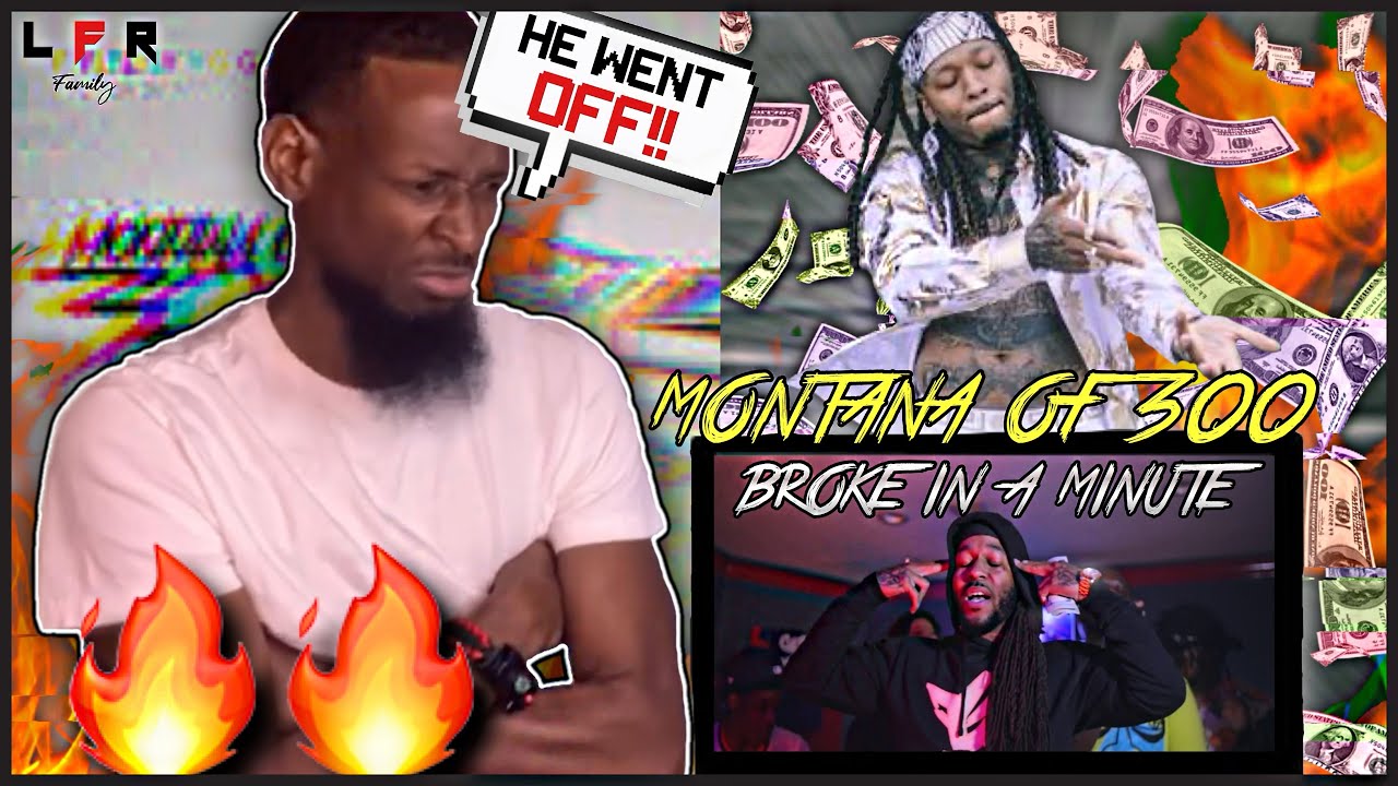 Montana Of 300 - Broke In A Minute (Remix) (Official Video) | REACTION 🔥🔥🔥 (Nearr Legend)