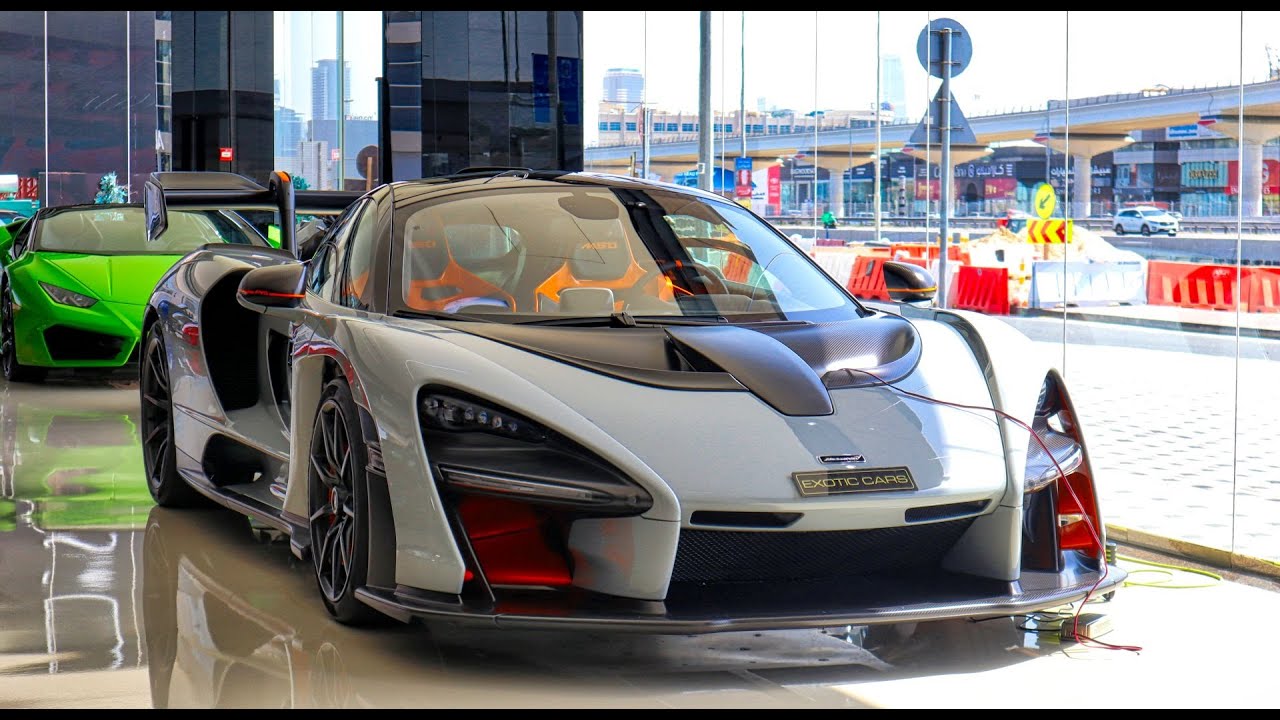 Bugatti Chiron, Lamborghini Aventador Ultimae, McLaren SENNA - Supercar Heaven at Exotic Cars Dubai
