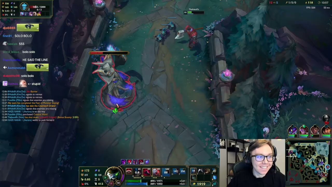 TheBausffs AD Sion vs Urgot