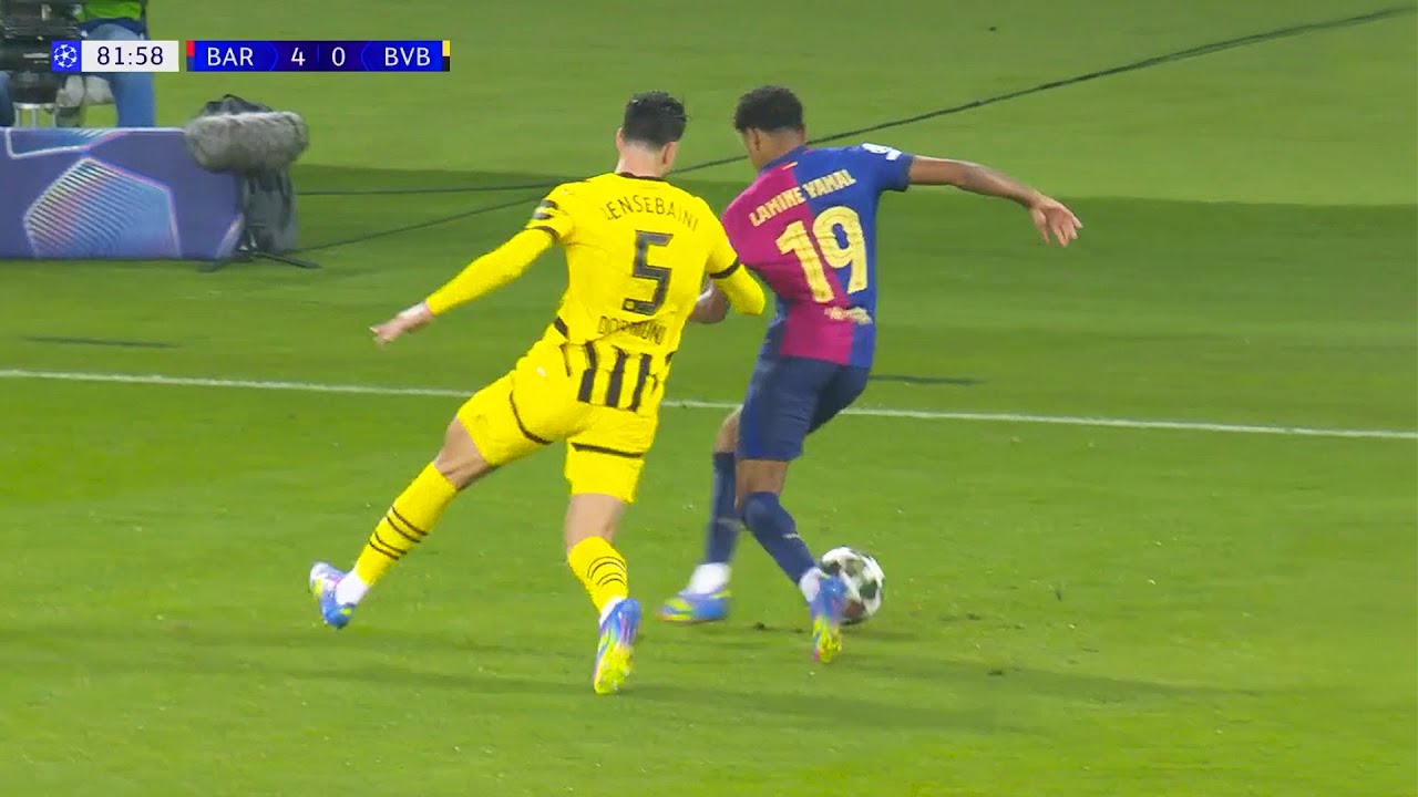 Lamine Yamal vs Dortmund (UCL Home) 24-25 | HD 1080i