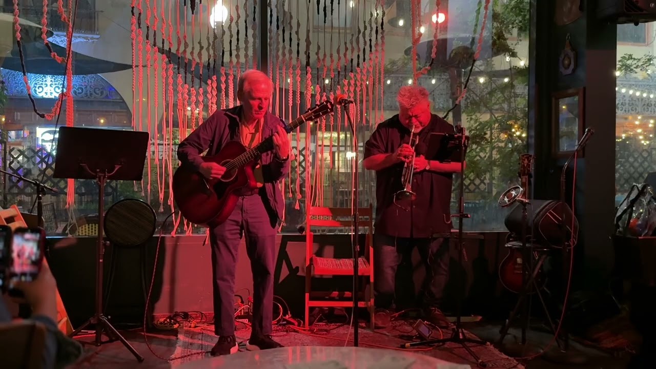 Little Wing (Jimi Hendrix)/ Misty (Sarah Vaughan)--Brad, Don & Bob @ The Den open mic, Santa Ana CA