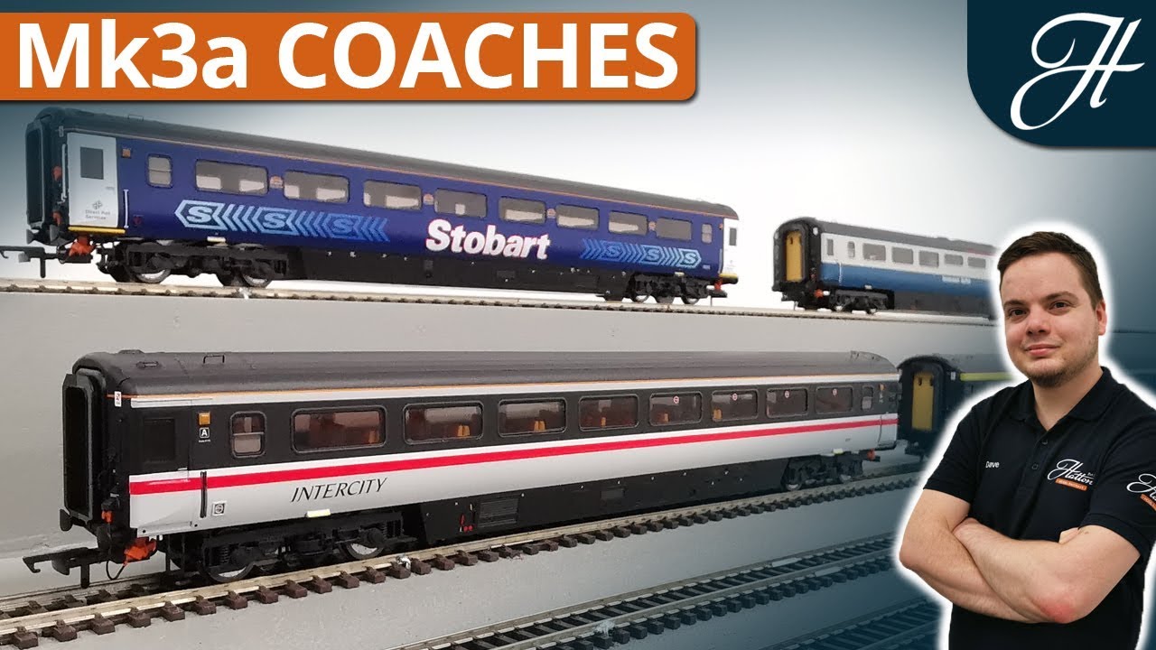 Oxford Rail Mk3 Coaches - Model Overview
