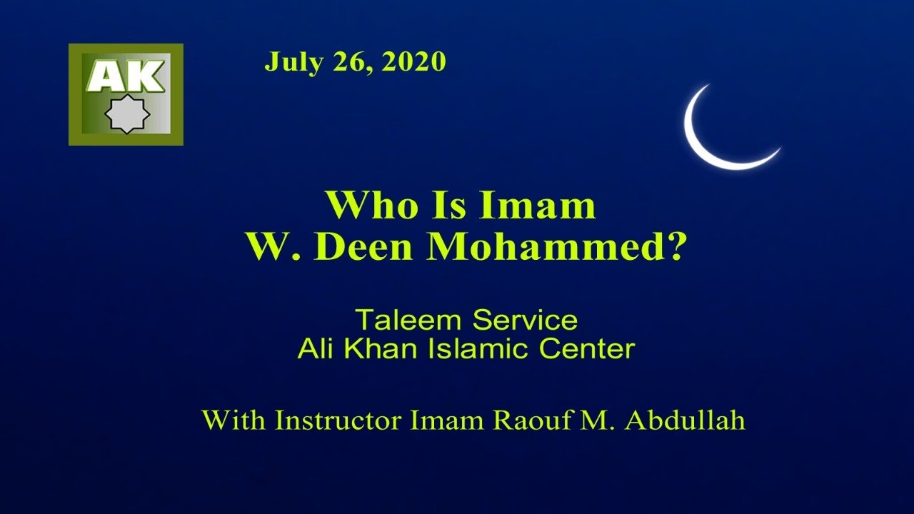 Talim with Imam Raouf M. Abdullah