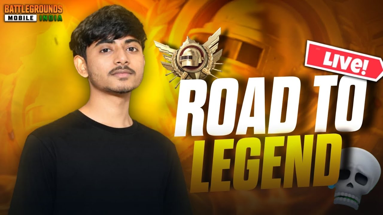 ROAD TO LEGEND|ULTIMATE RANK PUSH DAY 16 ! BGMI LIVE