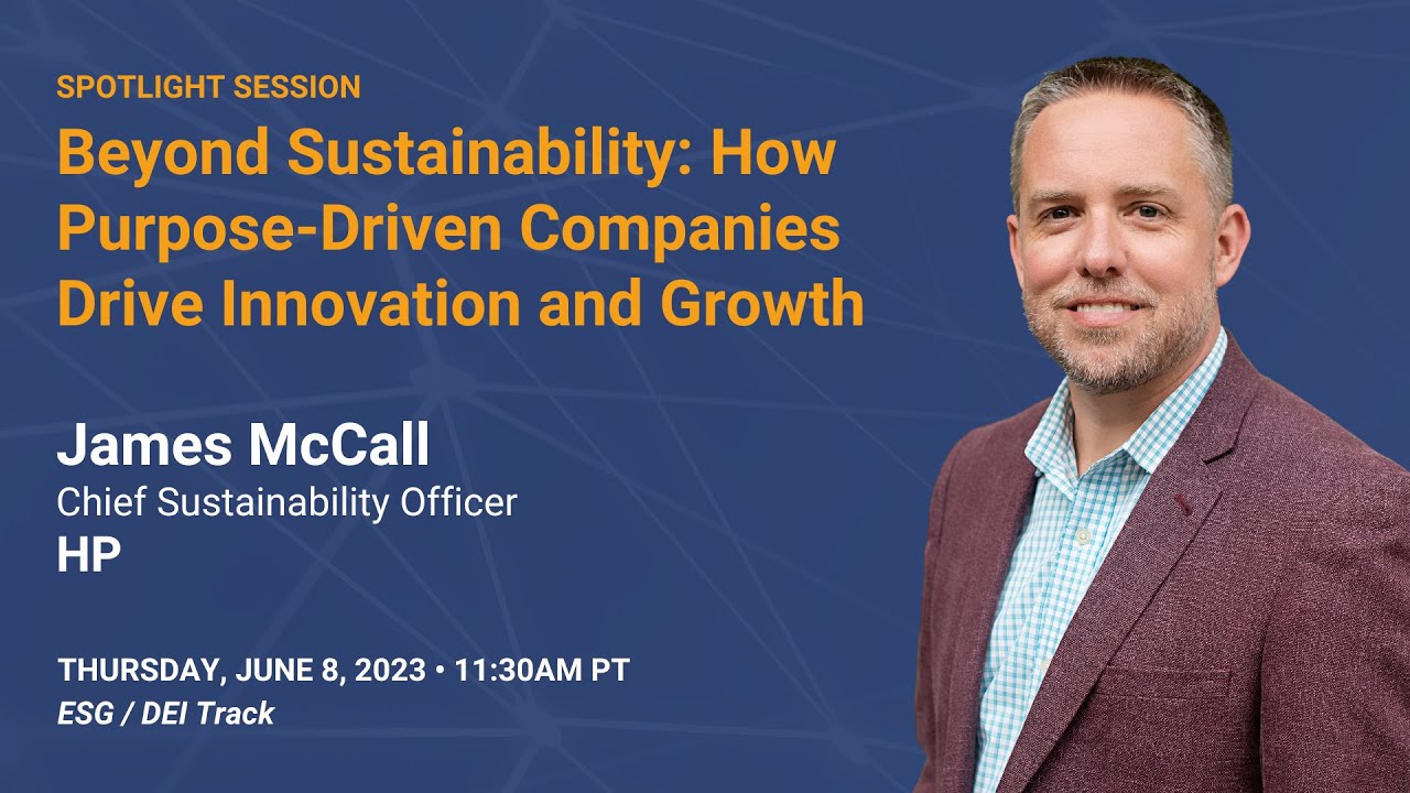 Beyond Sustainability: How Purpose-Driven Companies Drive Innovation and Growth