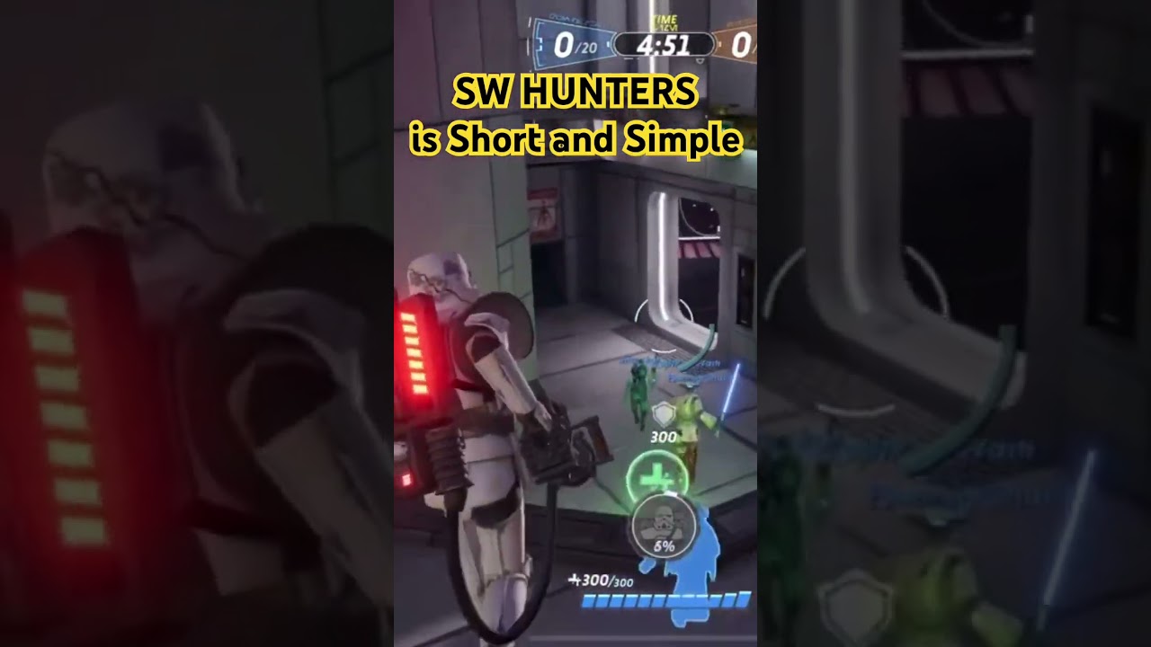 Star Wars Hunters is short and simple #starwarshunters #starwars