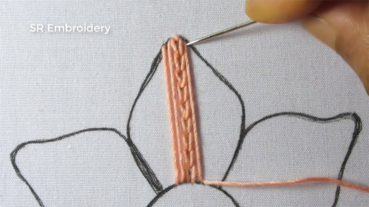 Creative Hand Embroidery New Unique Flower Embroidery Design With Easy Sewing Technique For Tutorial