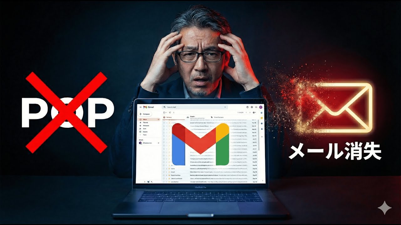 Gmailでメールが届かない？POP廃止後の「転送」運用で起きる謎の消失現象
