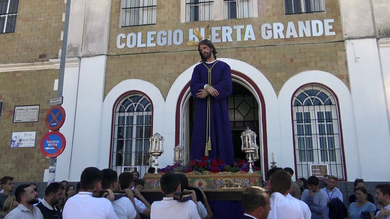 Traslado del Stmo. Cristo del Amor y Humildad al Colegio de la Compañía de María – Sanlúcar de Bda.-
