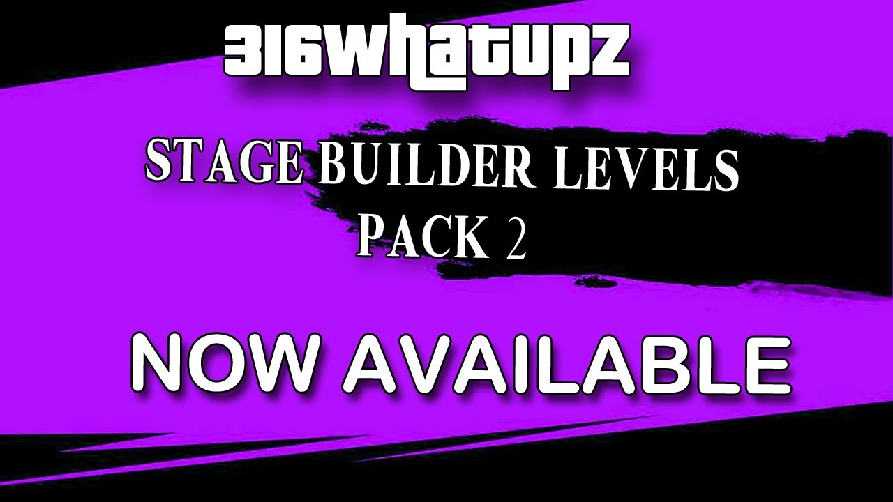 316whatupz Stage Builder Levels Pack 2 - Super Smash Bros Ultimate (NSW)