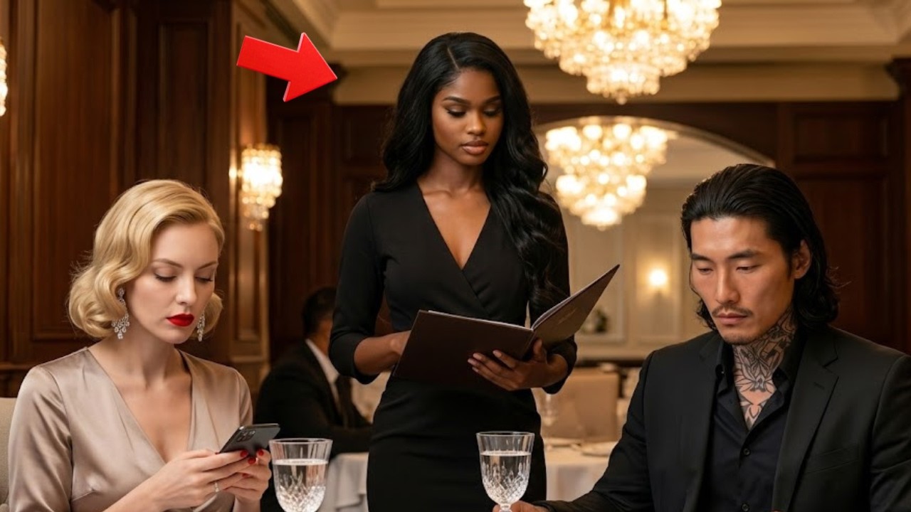 Black Waitress Slips Note to Mafia Boss: